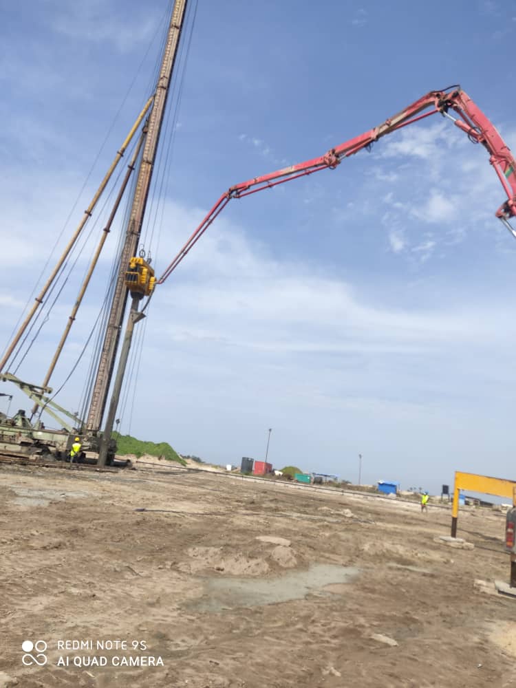 Installation of DCIS pile cast insitu at Dangote Refinery (3)